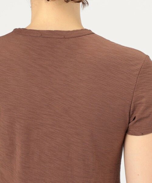 TOMORROWLAND / トゥモローランド Tシャツ | スラブジャージー クルーネックTシャツ WUA3037 | 詳細6