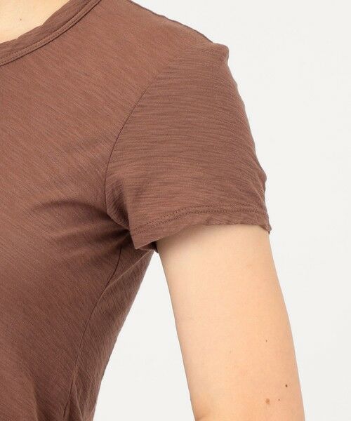 TOMORROWLAND / トゥモローランド Tシャツ | スラブジャージー クルーネックTシャツ WUA3037 | 詳細7