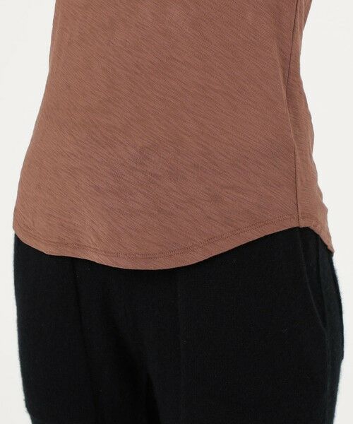 TOMORROWLAND / トゥモローランド Tシャツ | スラブジャージー クルーネックTシャツ WUA3037 | 詳細8