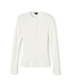 TOMORROWLAND / トゥモローランド カットソー（半袖以外） | コットンウールリブ ヘンリーネックプルオーバー WCGR3274