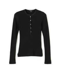 TOMORROWLAND / トゥモローランド カットソー（半袖以外） | コットンウールリブ ヘンリーネックプルオーバー WCGR3274