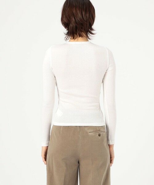 TOMORROWLAND / トゥモローランド カットソー(半袖以外) | コットンウールリブ ヘンリーネックプルオーバー WCGR3274 | 詳細4