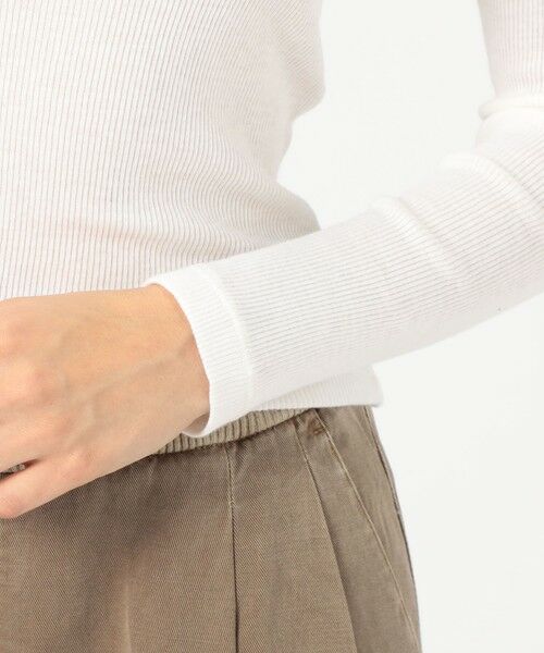 TOMORROWLAND / トゥモローランド カットソー(半袖以外) | コットンウールリブ ヘンリーネックプルオーバー WCGR3274 | 詳細7