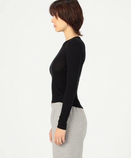 TOMORROWLAND / トゥモローランド カットソー（半袖以外） | コットンウールリブ クルーネックプルオーバー WCGR3245 | 詳細3