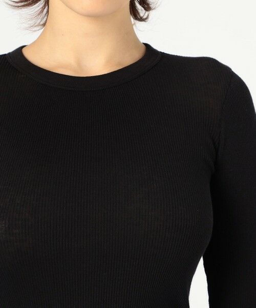 TOMORROWLAND / トゥモローランド カットソー（半袖以外） | コットンウールリブ クルーネックプルオーバー WCGR3245 | 詳細5