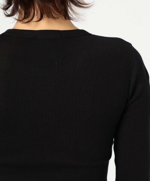 TOMORROWLAND / トゥモローランド カットソー（半袖以外） | コットンウールリブ クルーネックプルオーバー WCGR3245 | 詳細6