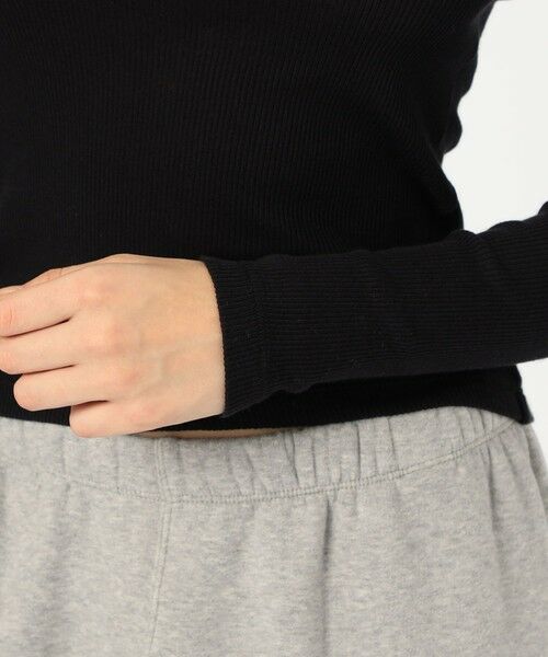 TOMORROWLAND / トゥモローランド カットソー（半袖以外） | コットンウールリブ クルーネックプルオーバー WCGR3245 | 詳細7