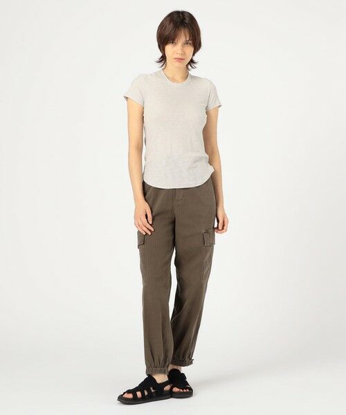 TOMORROWLAND / トゥモローランド Tシャツ | スラブジャージー クルーネックTシャツ WUA3037 | 詳細1