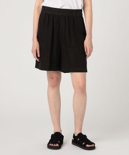 TOMORROWLAND / トゥモローランド ショート・ハーフ・半端丈パンツ | ライトウェイトリネン バミューダショーツ WKO4328 | 詳細2