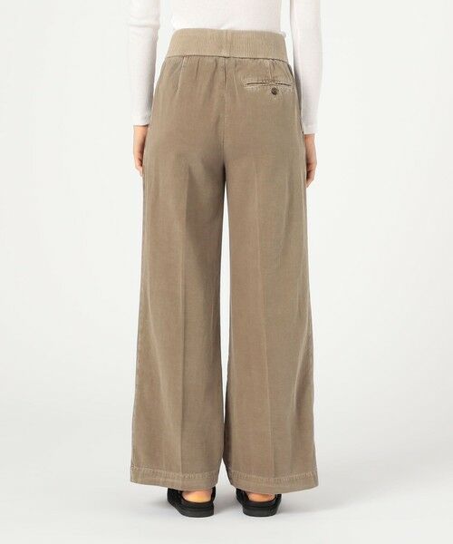 TOMORROWLAND / トゥモローランド その他パンツ | リブウエストワイドレッグパンツ WCGT1099 | 詳細4