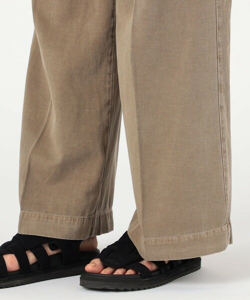 TOMORROWLAND / トゥモローランド その他パンツ | リブウエストワイドレッグパンツ WCGT1099 | 詳細8