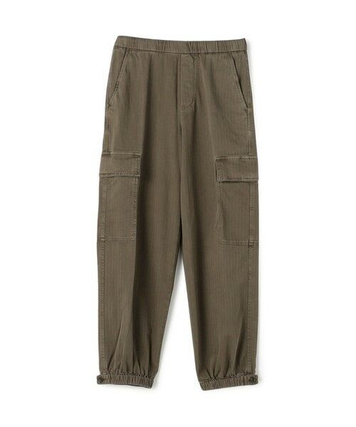 TOMORROWLAND/トゥモローランド ヘリンボーンツイルパラシュートパンツ WHBS1102 57 カーキ 0(S)