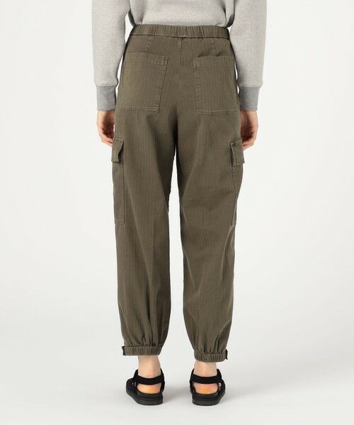 TOMORROWLAND / トゥモローランド カーゴパンツ | ヘリンボーンツイルパラシュートパンツ WHBS1102 | 詳細4