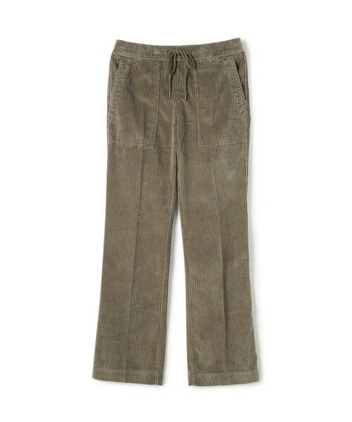 TOMORROWLAND/トゥモローランド コットンコーデュロイ ストレッチパンツ WUSC1018 57 カーキ 0(S)