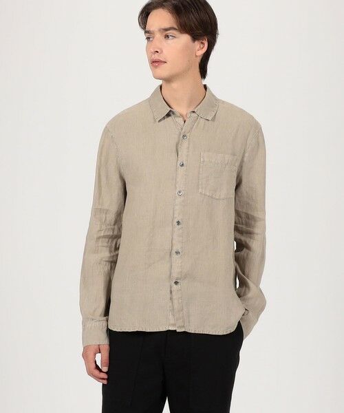 TOMORROWLAND / トゥモローランド シャツ・ブラウス | ライトウェイトリネン スタンダードシャツ MKO3652 | 詳細1