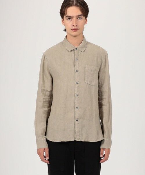 TOMORROWLAND / トゥモローランド シャツ・ブラウス | ライトウェイトリネン スタンダードシャツ MKO3652 | 詳細2