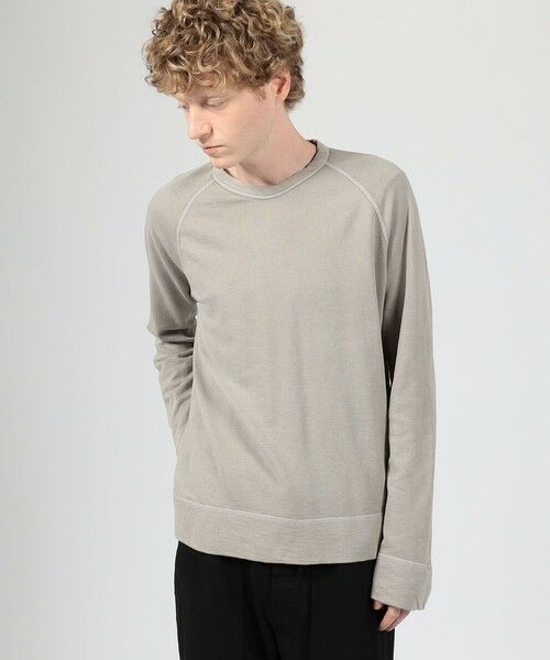 TOMORROWLAND / トゥモローランド スウェット | バックパイルスエット ラグランスリーブプルオーバー MXA3278 | 詳細1