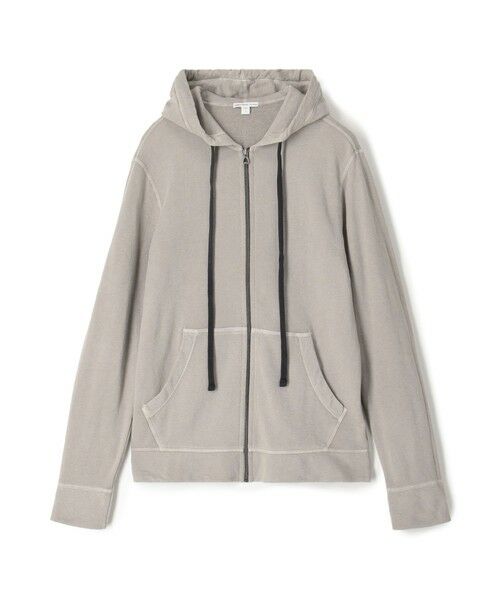 TOMORROWLAND / トゥモローランド パーカー | バックパイルスエット ジップアップパーカ MXA2130(15 グレー)