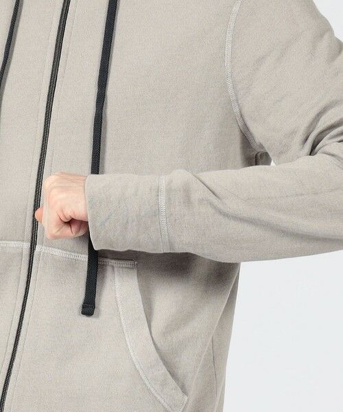 TOMORROWLAND / トゥモローランド パーカー | バックパイルスエット ジップアップパーカ MXA2130 | 詳細6