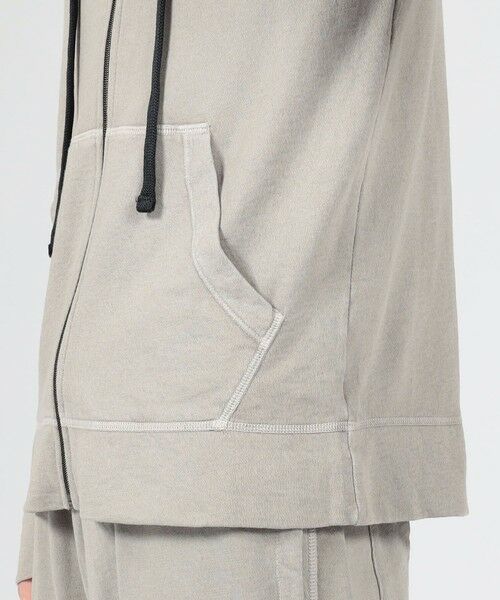 TOMORROWLAND / トゥモローランド パーカー | バックパイルスエット ジップアップパーカ MXA2130 | 詳細8