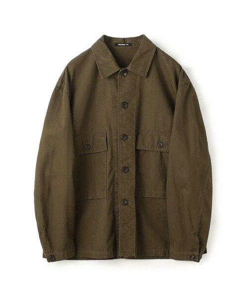 TOMORROWLAND / トゥモローランド ミリタリージャケット・コート | ストーンウェーブコットン サファリシャツ | 詳細1