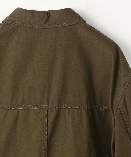 TOMORROWLAND / トゥモローランド ミリタリージャケット・コート | ストーンウェーブコットン サファリシャツ | 詳細5