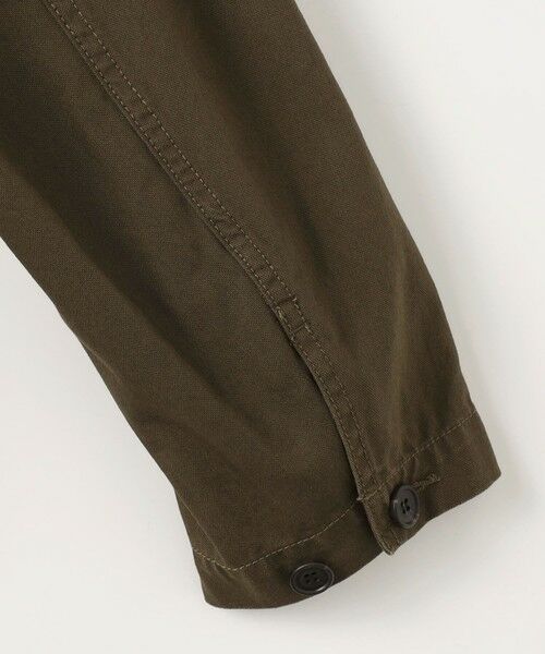 TOMORROWLAND / トゥモローランド ミリタリージャケット・コート | ストーンウェーブコットン サファリシャツ | 詳細6