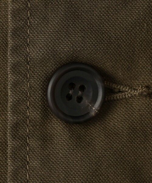 TOMORROWLAND / トゥモローランド ミリタリージャケット・コート | ストーンウェーブコットン サファリシャツ | 詳細9