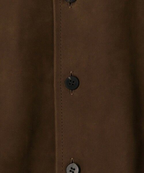 TOMORROWLAND / トゥモローランド レザーブルゾン・ジャケット | プライムヌバック シャツブルゾン | 詳細9