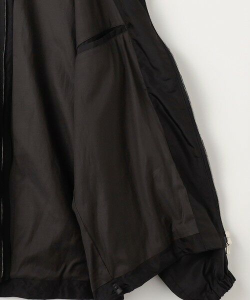 TOMORROWLAND / トゥモローランド ブルゾン | シルクナイロンタフタ トラックジャケット | 詳細3