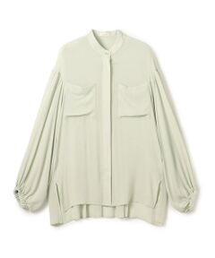 TOMORROWLAND / トゥモローランド シャツ・ブラウス（半袖以外） | ダブルクレープ チュニックブラウス