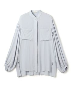 TOMORROWLAND / トゥモローランド シャツ・ブラウス（半袖以外） | ダブルクレープ チュニックブラウス