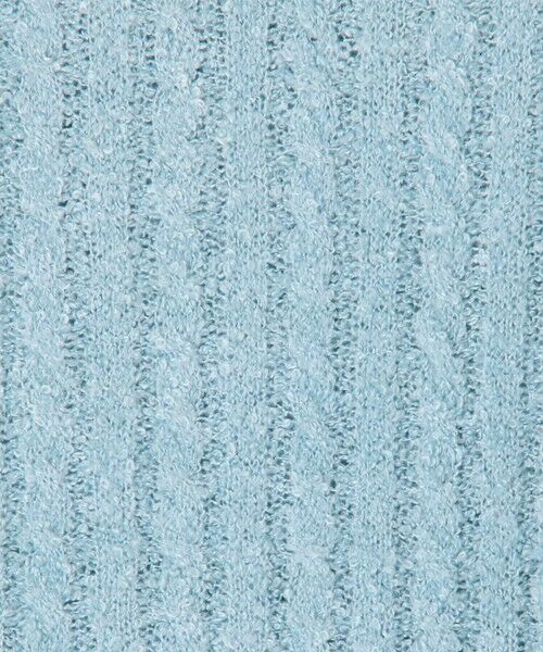 TOMORROWLAND / トゥモローランド ベスト | シルクループヤーン ケーブルベスト | 詳細9