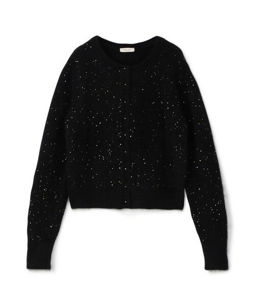 TOMORROWLAND / トゥモローランド カーディガン・ボレロ | フォックスカシミヤ クルーネックカーディガン(18 ブラック系)