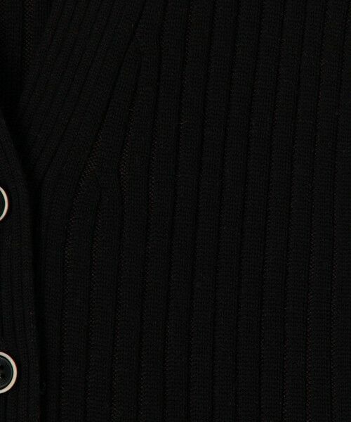 TOMORROWLAND / トゥモローランド カーディガン・ボレロ | ウールリブ Vネックカーディガン | 詳細10