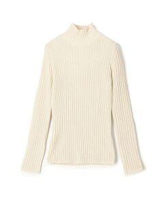 TOMORROWLAND / トゥモローランド ニット・セーター | ウールリブ ハイネックプルオーバー