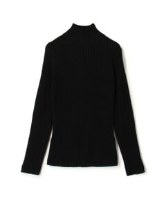 TOMORROWLAND / トゥモローランド ニット・セーター | ウールリブ ハイネックプルオーバー