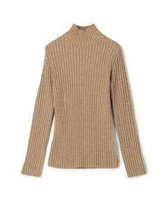 TOMORROWLAND / トゥモローランド ニット・セーター | ウールリブ ハイネックプルオーバー