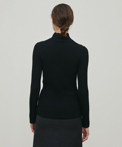 TOMORROWLAND / トゥモローランド ニット・セーター | ウールリブ ハイネックプルオーバー | 詳細4