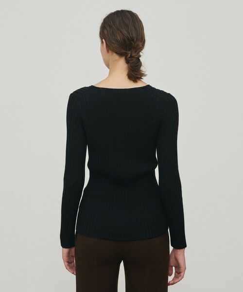 TOMORROWLAND / トゥモローランド ニット・セーター | ウールリブ Vネックプルオーバー | 詳細4