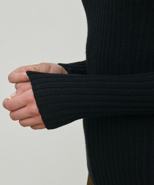 TOMORROWLAND / トゥモローランド ニット・セーター | ウールリブ Vネックプルオーバー | 詳細6