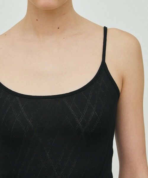 TOMORROWLAND / トゥモローランド キャミソール・チューブトップ | レーヨンアーガイルチェック キャミソール | 詳細5