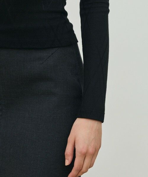 TOMORROWLAND / トゥモローランド カーディガン・ボレロ | レーヨンアーガイルチェック クルーネックカーディガン | 詳細6