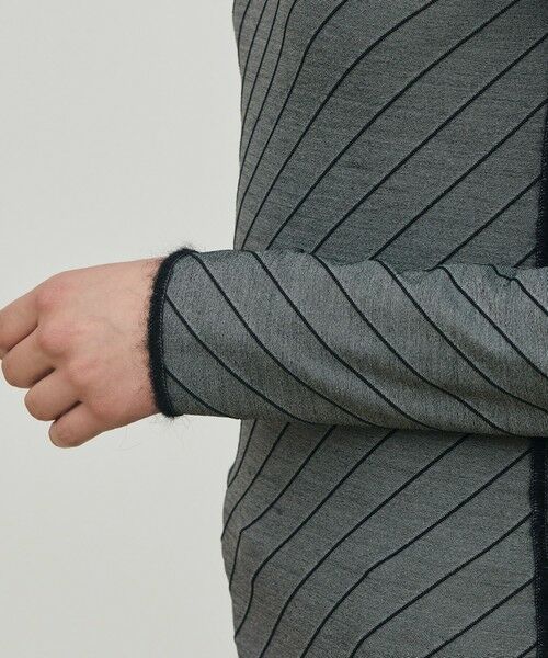 TOMORROWLAND / トゥモローランド カットソー（半袖以外） | ダイアゴナルジャージー クルーネックプルオーバー | 詳細6