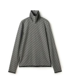 TOMORROWLAND / トゥモローランド カットソー（半袖以外） | ダイアゴナルジャージー タートルネックプルオーバー