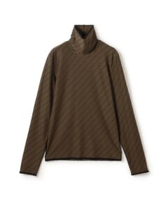 TOMORROWLAND / トゥモローランド カットソー（半袖以外） | ダイアゴナルジャージー タートルネックプルオーバー