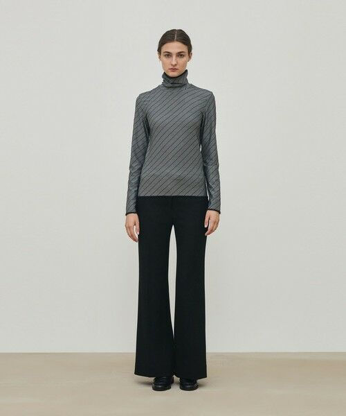 TOMORROWLAND / トゥモローランド カットソー（半袖以外） | ダイアゴナルジャージー タートルネックプルオーバー | 詳細1