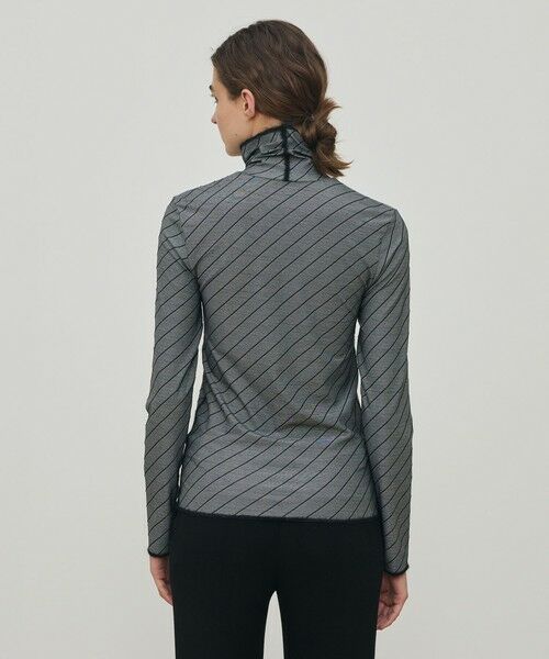 TOMORROWLAND / トゥモローランド カットソー（半袖以外） | ダイアゴナルジャージー タートルネックプルオーバー | 詳細4