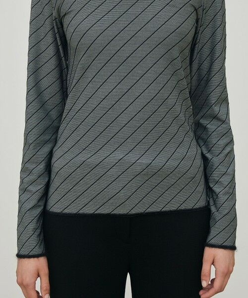 TOMORROWLAND / トゥモローランド カットソー（半袖以外） | ダイアゴナルジャージー タートルネックプルオーバー | 詳細7