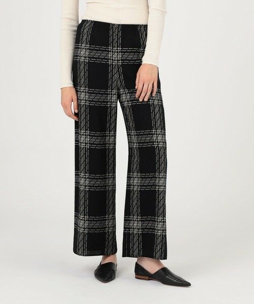 TOMORROWLAND / トゥモローランド その他パンツ | ハイツイストウールチェック リラックスパンツ | 詳細2